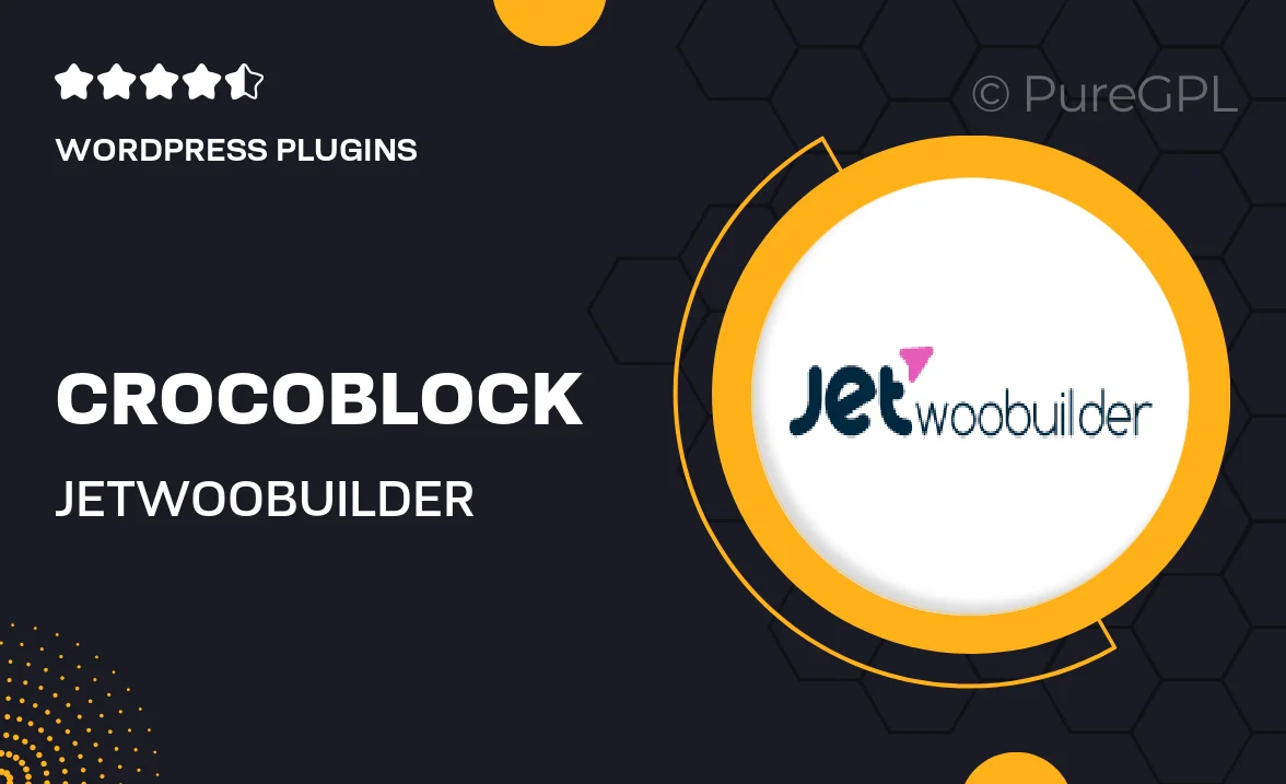 Crocoblock | JetWooBuilder