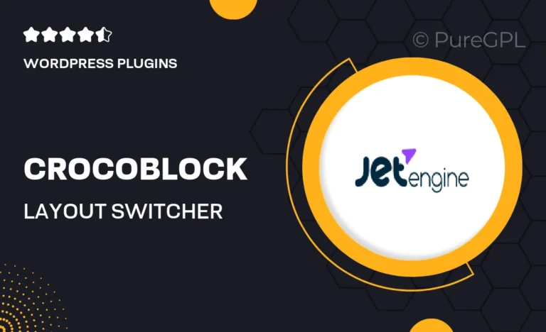 crocoblock layout switcher