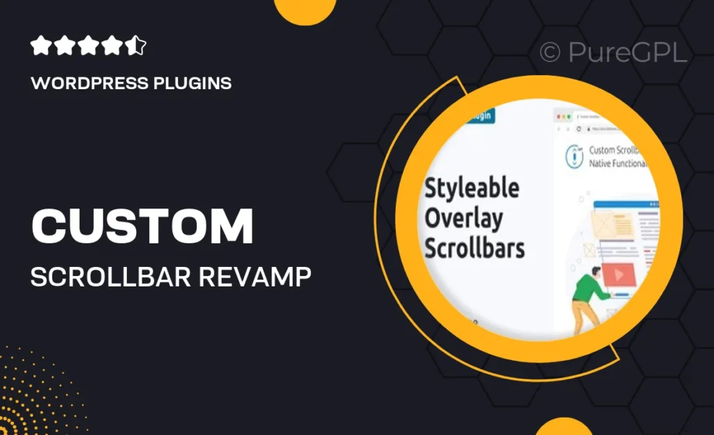 Custom Scrollbar — Revamp Scrollbars to Match Your Website’s Aesthetic