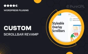 Custom Scrollbar — Revamp Scrollbars to Match Your Website’s Aesthetic