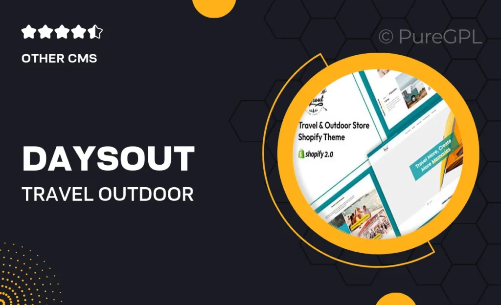 Daysout – Travel & Outdoor Store Shopify Theme 33 Daysout – Travel & Outdoor Store Shopify Theme