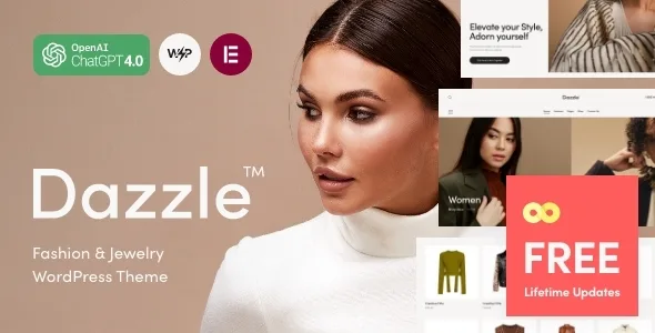 dazzle fashion jewelry wordpress theme 1