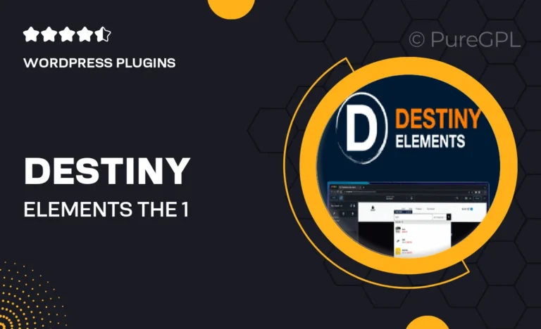 destiny elements the 1 element addon for breakdance