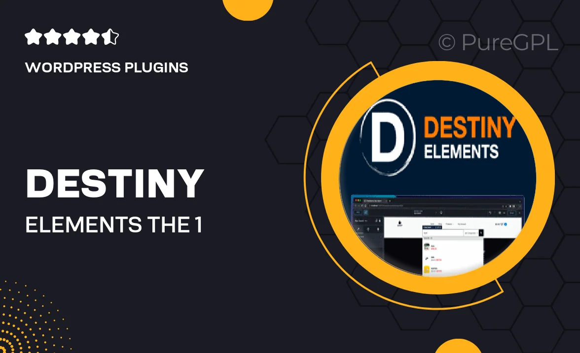 Destiny Elements – The #1 Element Addon for Breakdance