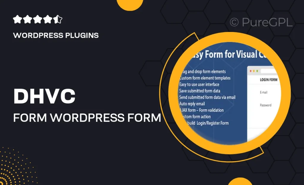 DHVC Form – WordPress Form for WPBakery Page Builder feature image