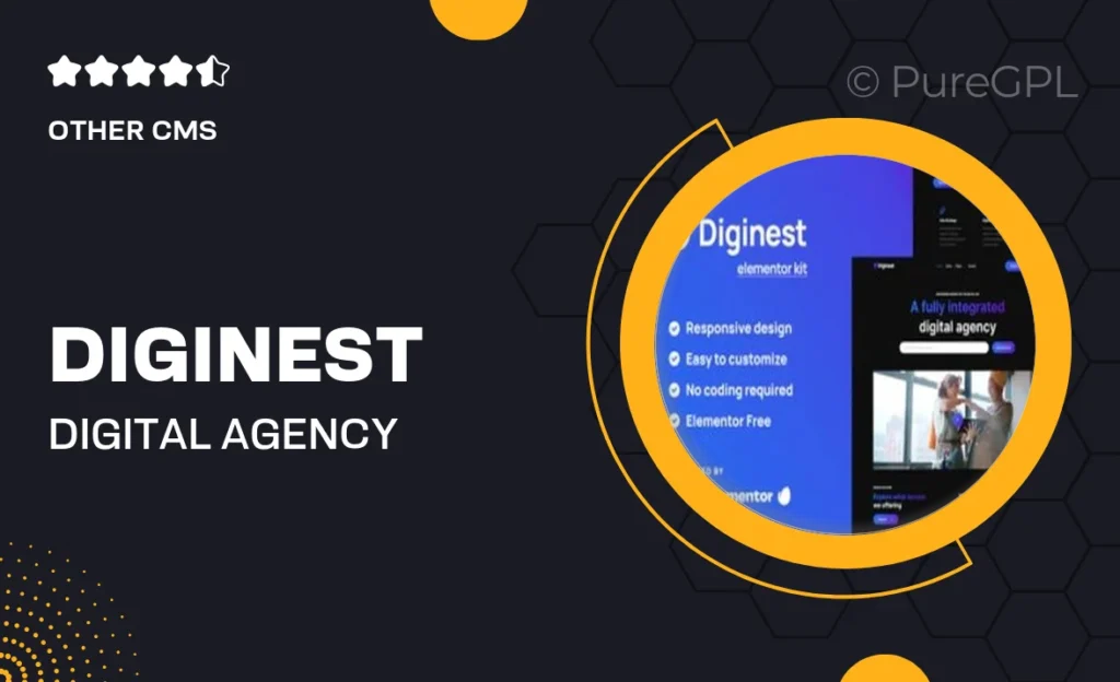 Diginest – Digital Agency Elementor Template Kit 50 Diginest – Digital Agency Elementor Template Kit