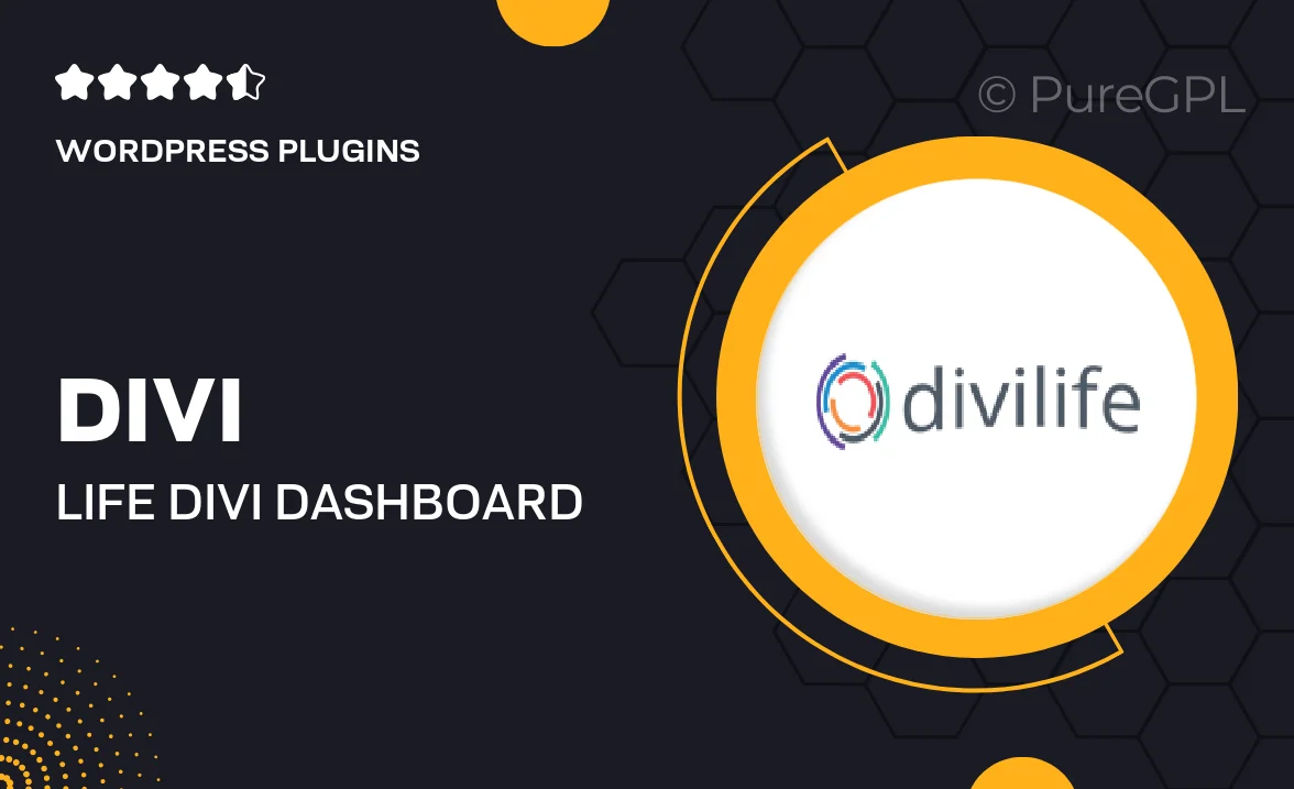 Divi life | Divi Dashboard Welcome