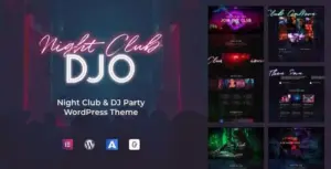 DJO – Night Club and DJ WordPress Theme
