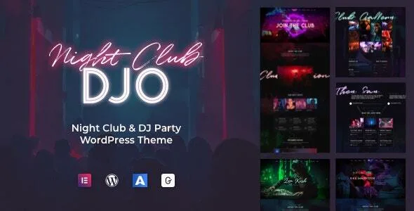 djo night club and dj wordpress theme 1