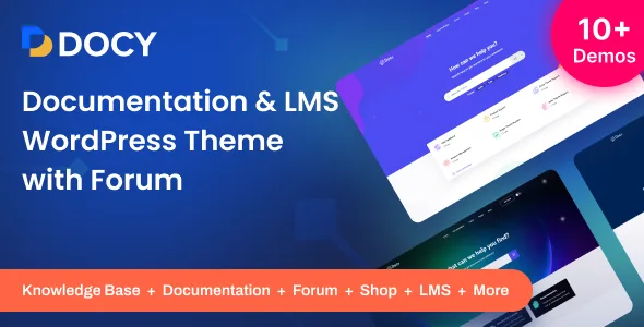 docy documentation and knowledge base wordpress theme with helpdesk forum 1