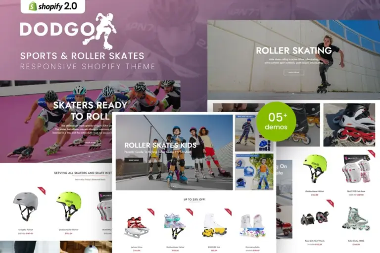 dodgo sports roller skates shopify theme 1