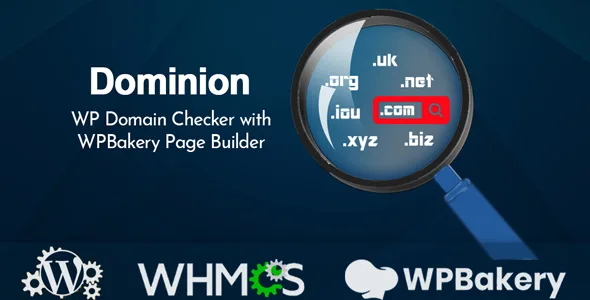 dominion wp domain checker with wpbakery page builder 1