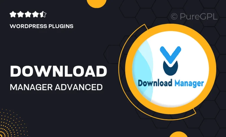 download manager advanced access control