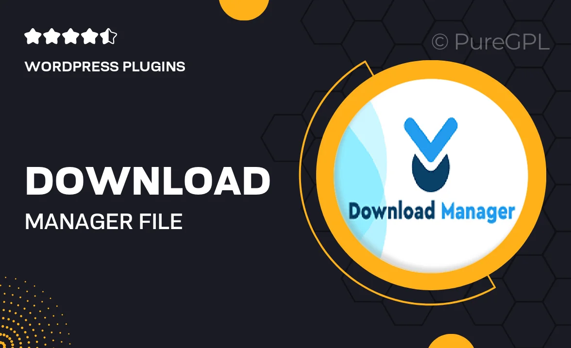 Download manager | File Hosting