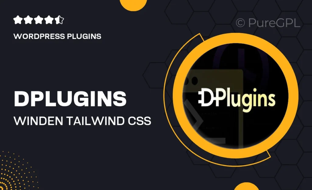 DPlugins | Winden – Tailwind CSS Optimization Tool feature image