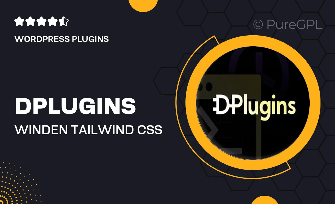 DPlugins | Winden – Tailwind CSS Optimization Tool