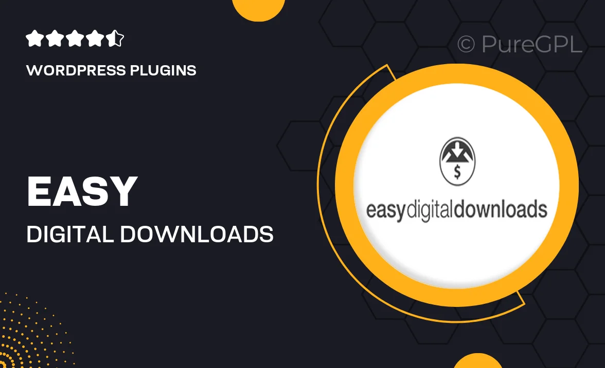Easy digital downloads | Advanced Reports