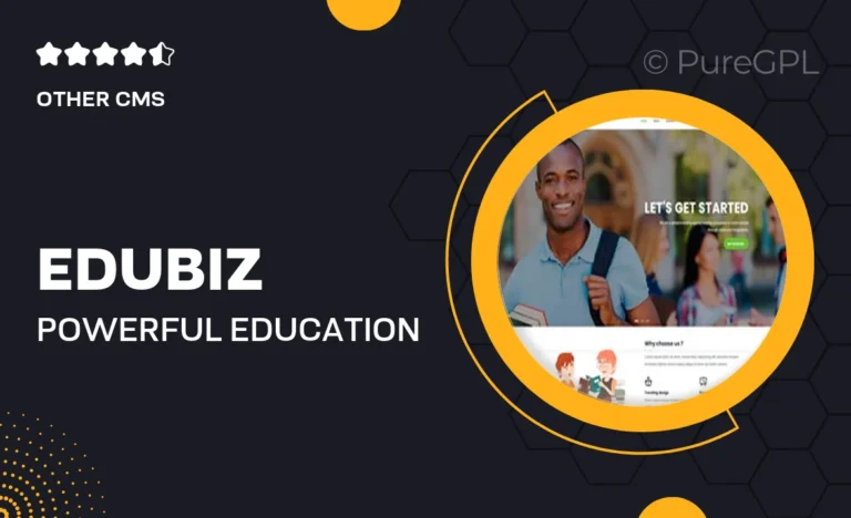 edubiz powerful education courses drupal 9 theme