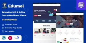 Edumel – Education LMS WordPress Theme