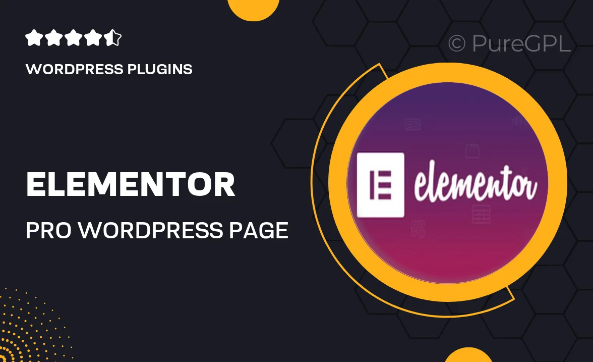 Elementor Pro – WordPress Page Builder + Tradução + Kit Library