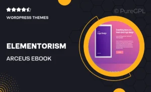 Elementorism | Arceus – Ebook Landing Page