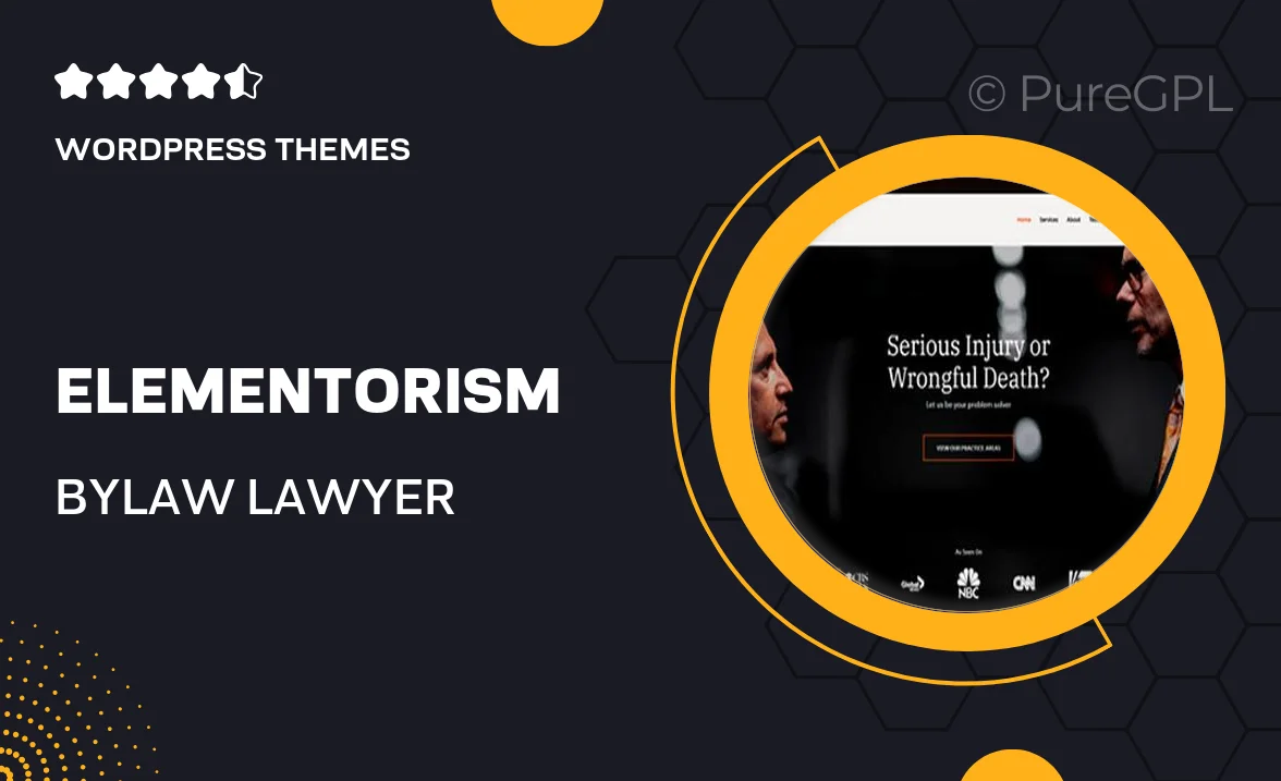 Elementorism | ByLaw – Lawyer Elementor Kit