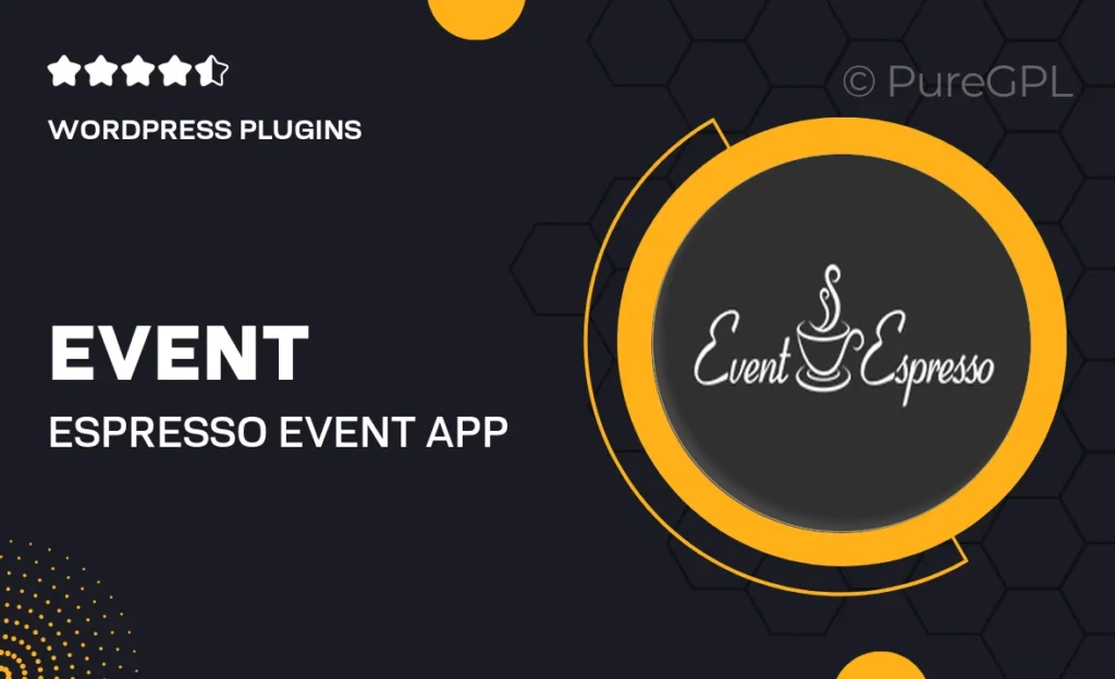 Event espresso | Event App Customization 35 Event espresso | Event App Customization