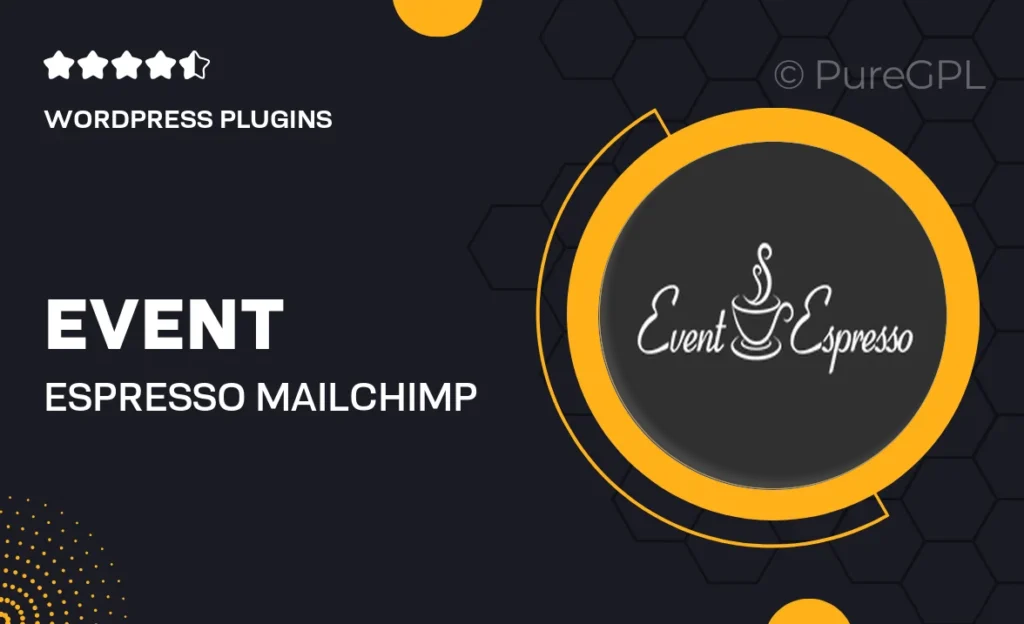 Event espresso | MailChimp 4 Event espresso | MailChimp