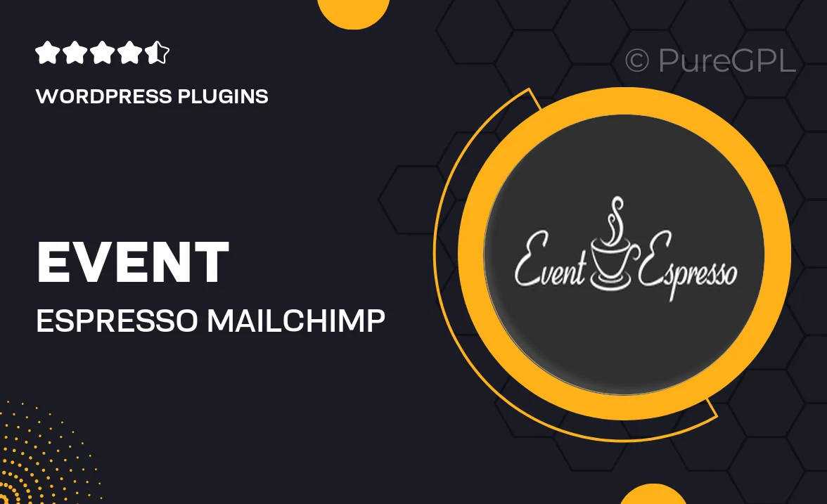 Event espresso | MailChimp