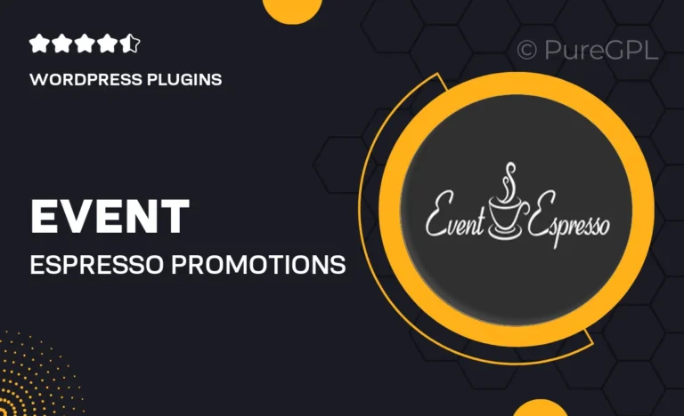 event espresso promotions