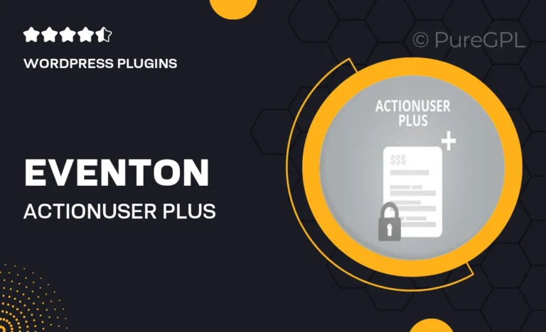 eventon actionuser plus