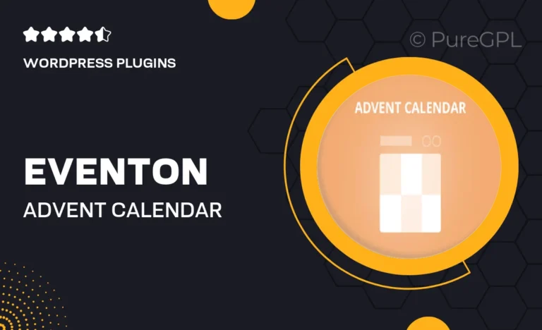 eventon advent calendar