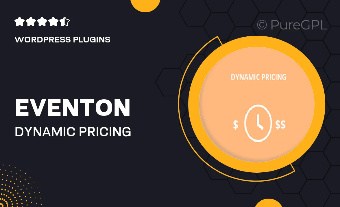Eventon | Dynamic Pricing