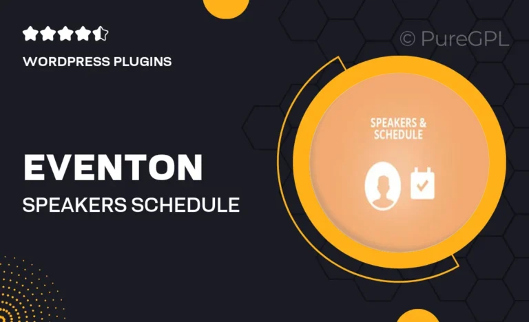 eventon speakers schedule