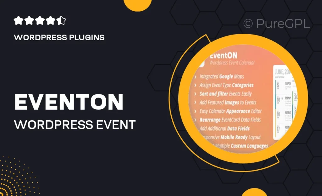 EventON – WordPress Event Calendar 4 EventON – WordPress Event Calendar