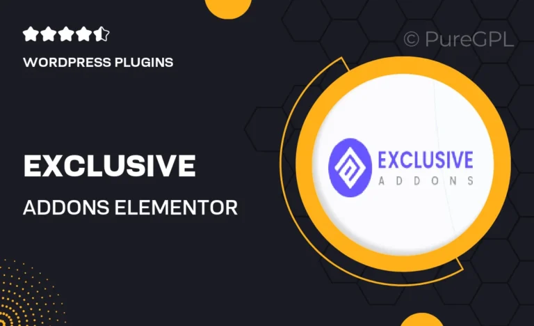 exclusive addons elementor pro