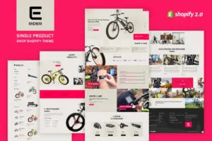 Ezyrider – Single Product Shop Shopify Theme