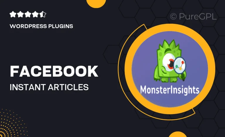 facebook instant articles addon