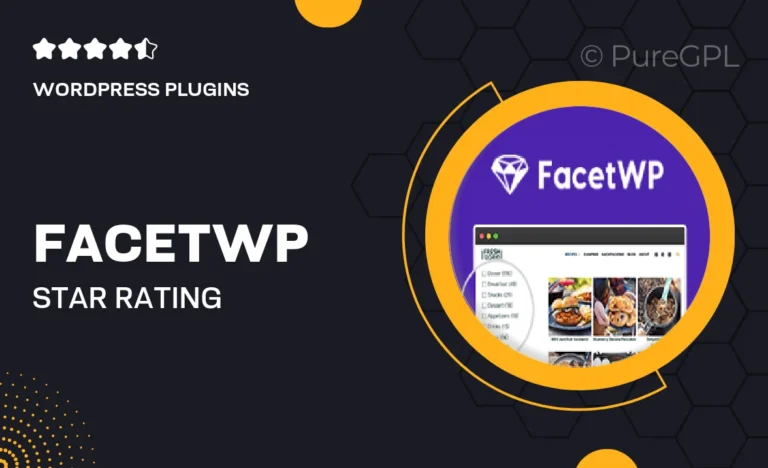 facetwp star rating