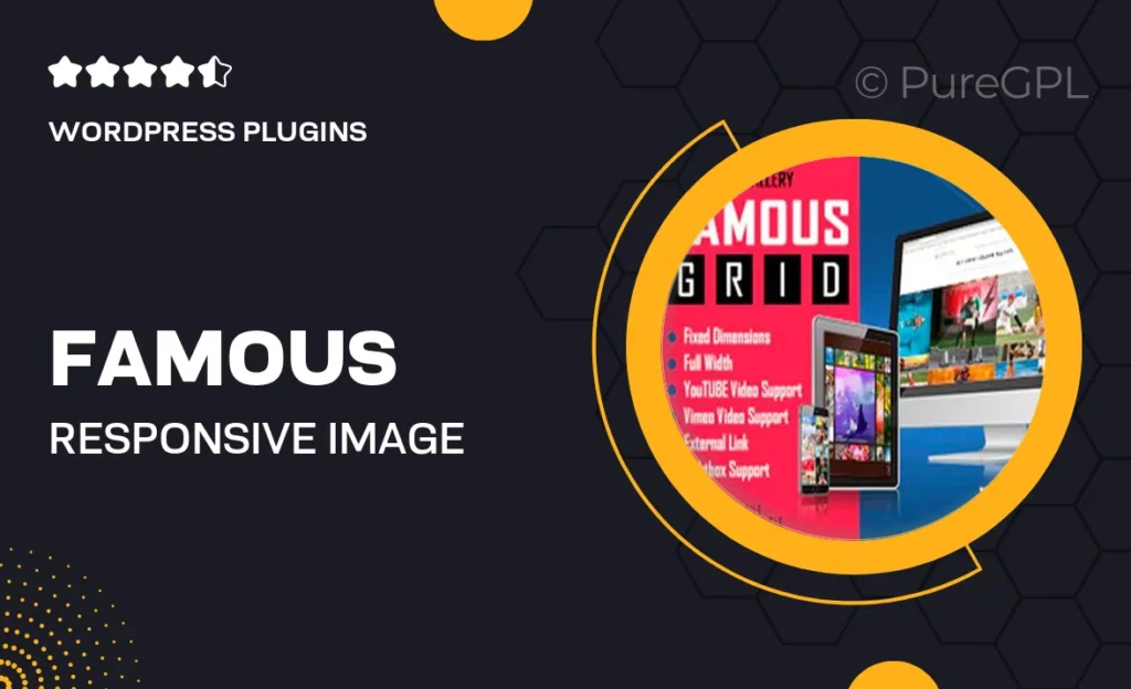 Famous – Responsive Image & Video Grid Gallery for WPBakery Page Builder (Visual Composer)
