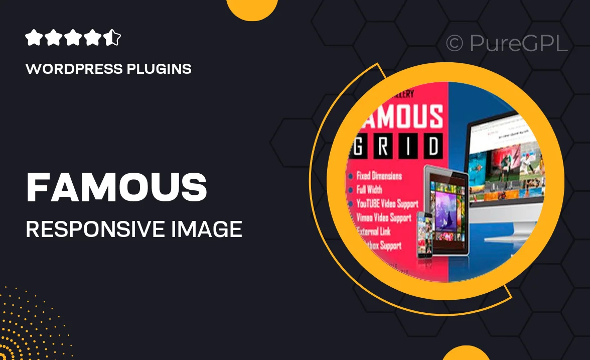 Famous – Responsive Image & Video Grid Gallery for WPBakery Page Builder (Visual Composer)