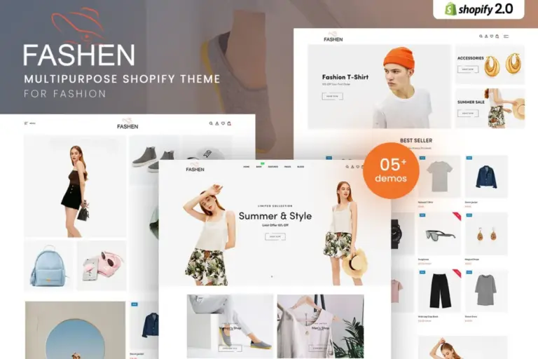 fashen multipurpose shopify theme for fashion 1