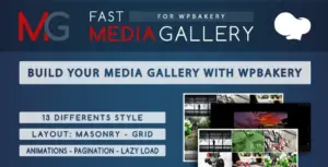 Fast Media Gallery For WPBakery – WordPress Plugin