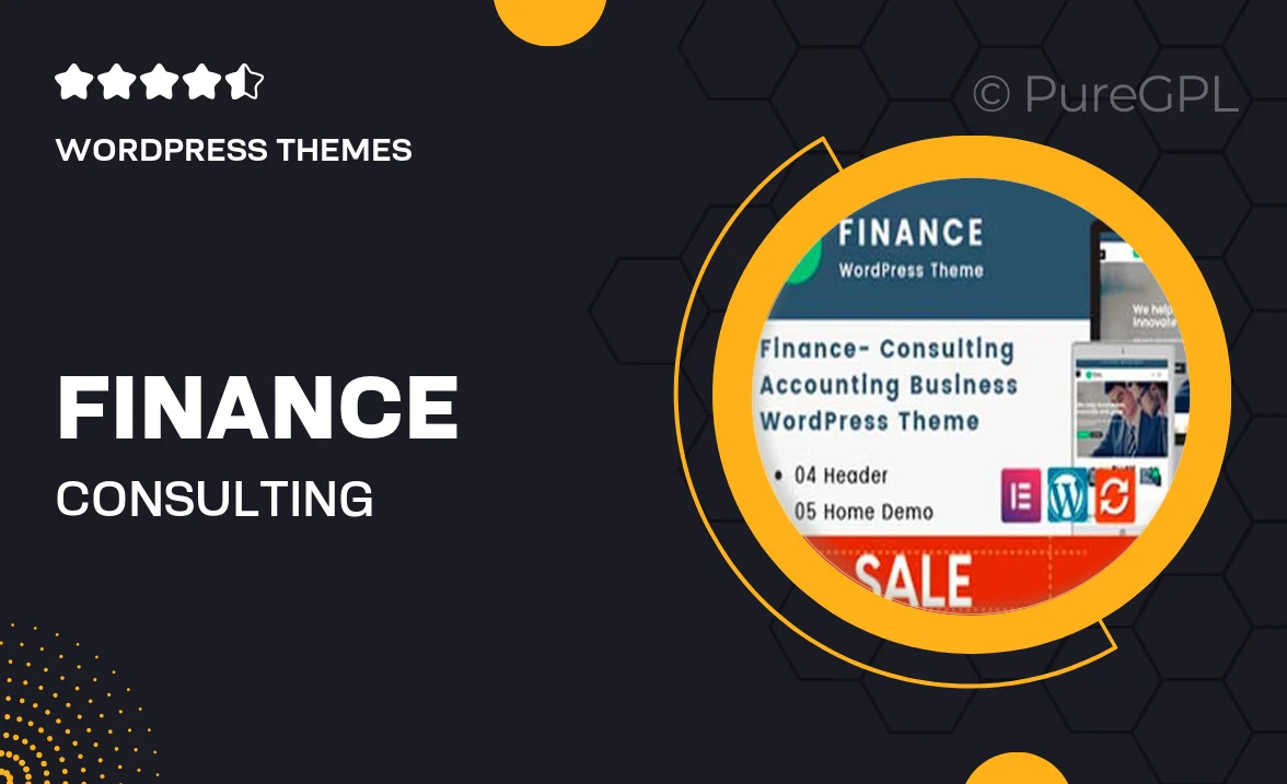 Finance – Consulting, Accounting WordPress Theme