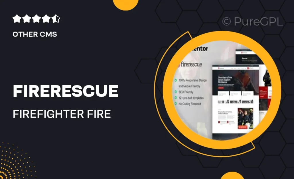 FireRescue – Firefighter & Fire Department Elementor Template Kit 41 FireRescue – Firefighter & Fire Department Elementor Template Kit