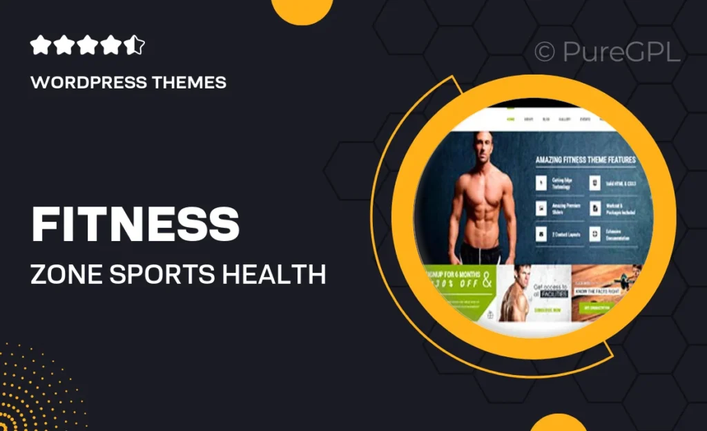 Fitness Zone – Sports, Health, Gym & Fitness Theme 47 Fitness Zone – Sports, Health, Gym & Fitness Theme