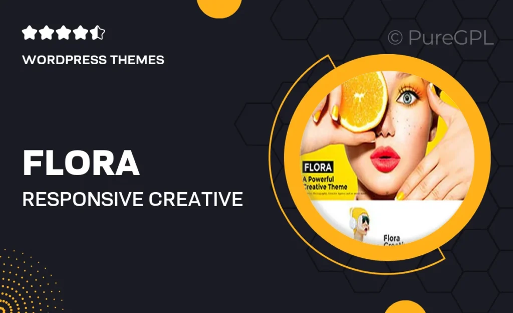 Flora – Responsive Creative WordPress Theme 59 Flora – Responsive Creative WordPress Theme