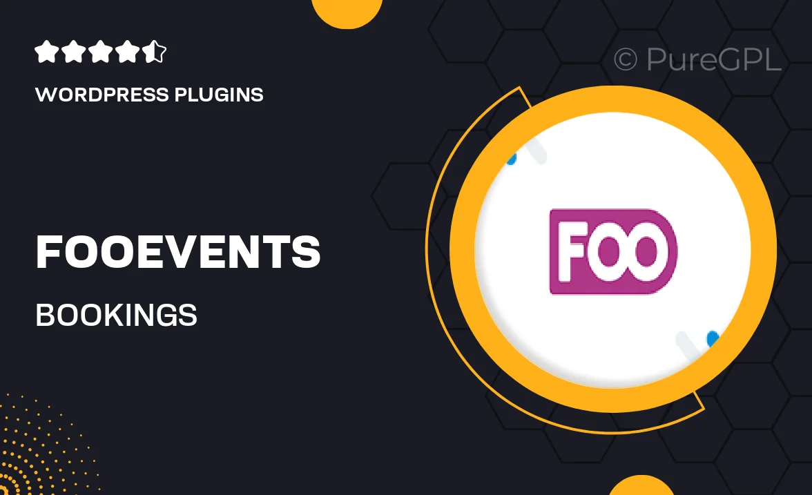 FooEvents | Bookings
