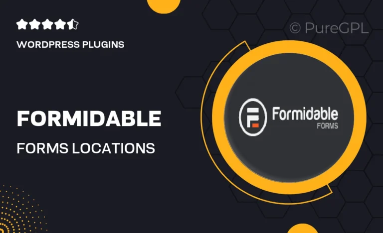 formidable forms locations