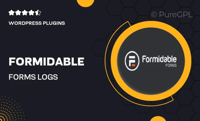 formidable forms logs